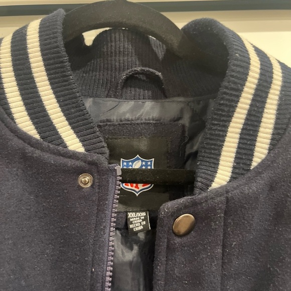 NFL Black Jacket with Silver Accents - Picture 4 of 6